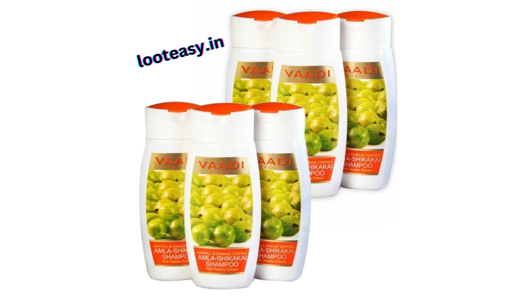 Vaadi Herbals Lemon Shampoo With Extract Of Tea Tree