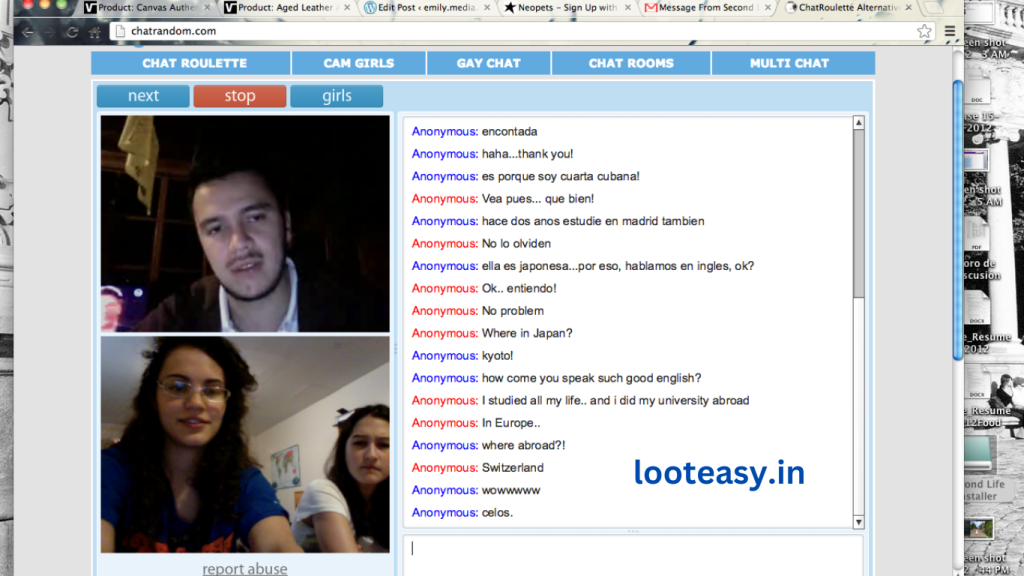 Chatrandom: The Random Spectrum