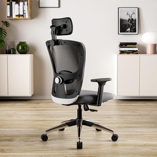 Green Soul® | Jupiter Superb | Office Chair | 3 Years Warranty | Smart Multi-Tilt Lock Mechanism | Ergonomic Chair For Home & Office | High Back