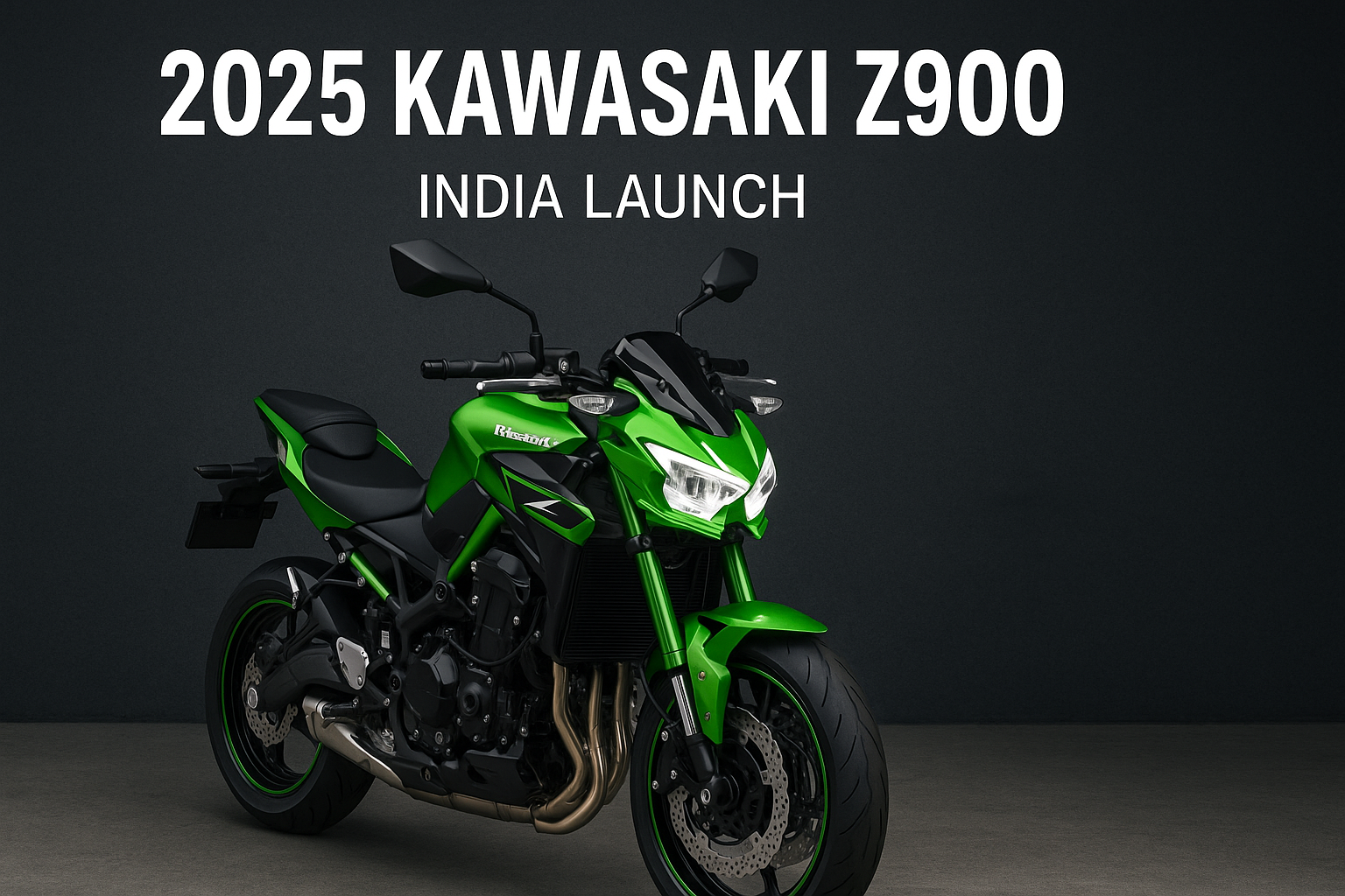 2025 Kawasaki Z900 Launched in India Price, Engine, Features & What's New